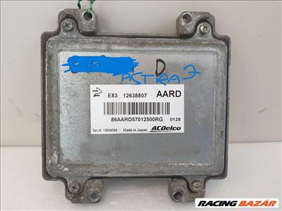 502975 Opel Astra J, 2011, Motorvezérlő, Ecu, 12636386, 12638807, Acdelco.