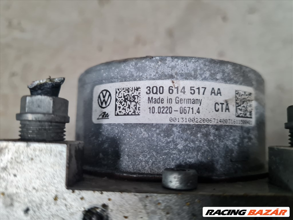 Volkswagen Golf VII ABS kocka 3Q0 614 517 AA 3q0907379aa 8. kép