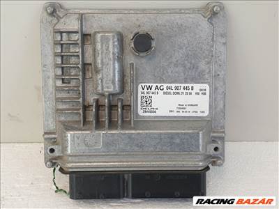 502906 VW Golf 7, 2016, 1.6 D, Motorvezérlő, Ecu, 28445556, 04L907445B, Delphi.
