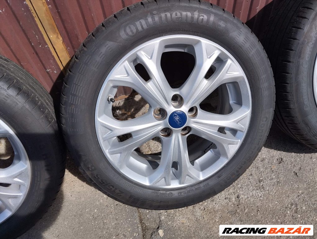 Ford alufelni, 7x17, 5x108, et55, 63.4 + Continental 215/55 r17 nyári 3. kép