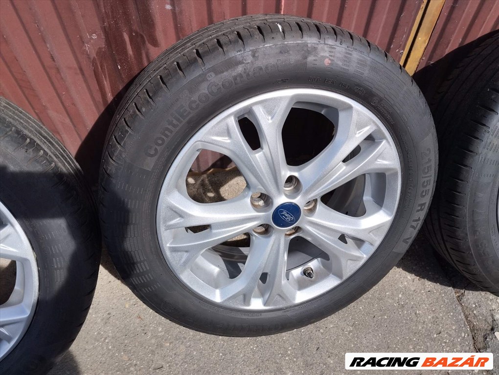 Ford alufelni, 7x17, 5x108, et55, 63.4 + Continental 215/55 r17 nyári 6. kép