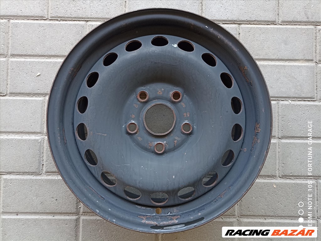 5x112 15" Volkswagen használt lemezfelni garnitúra (R449) 4. kép