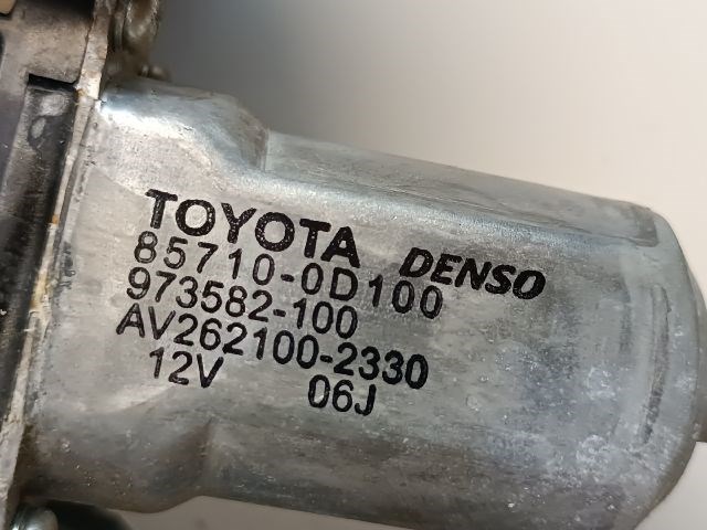 TOYOTA AURIS Bal hátsó Ablakemelő Motor 3. kép