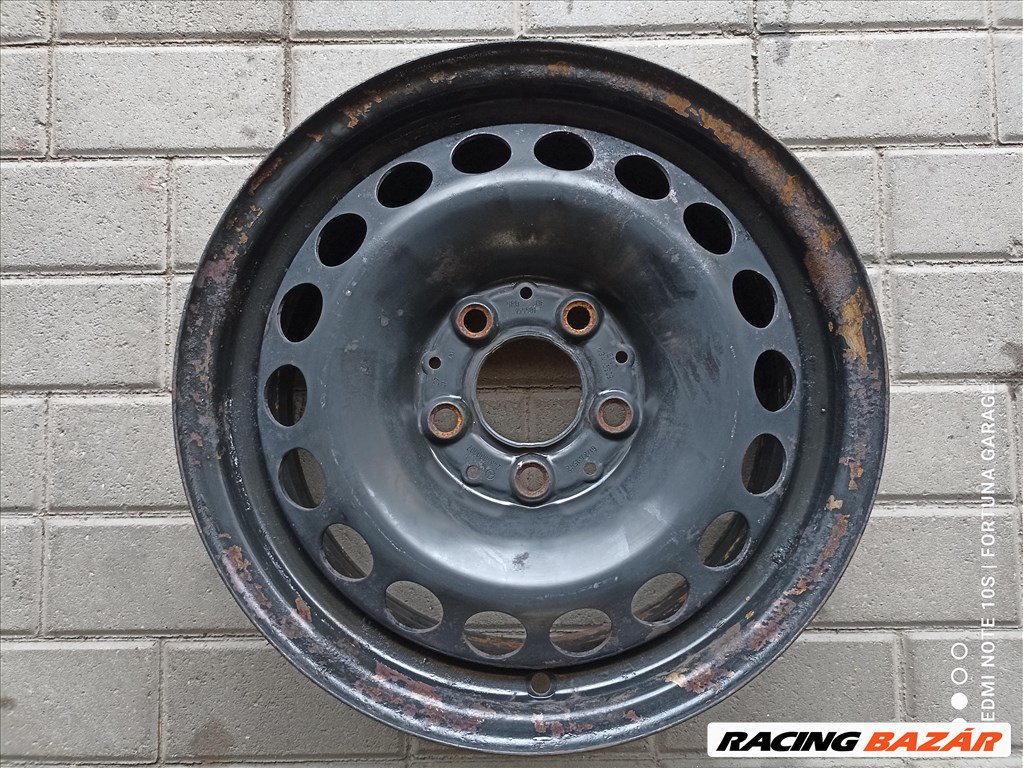 5x112 15" Mercedes-Benz használt lemezfelni garnitúra (R468) 3. kép