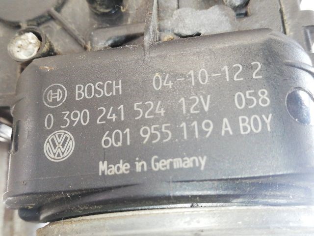 SKODA FABIA I (6Y2) Első Ablaktörlő Szerkezet Motorral 3. kép