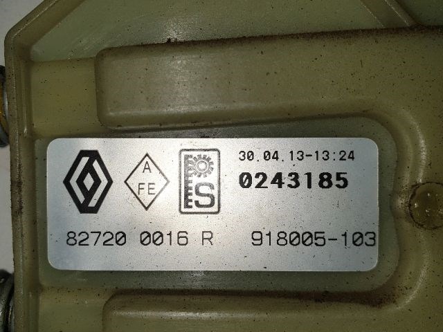 RENAULT FLUENCE (L30_) Jobb hátsó Ablakemelő Szerkezet (Elektromos) 3. kép