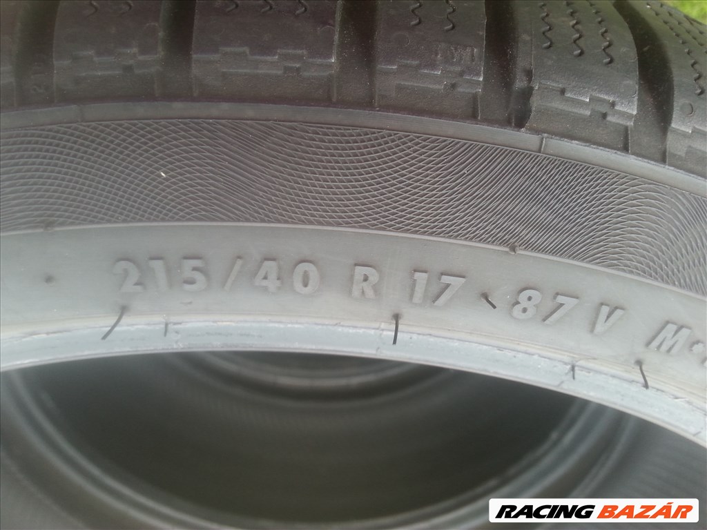  215/40R17 Continental újszerű 7,5 mm téli gumi  6. kép