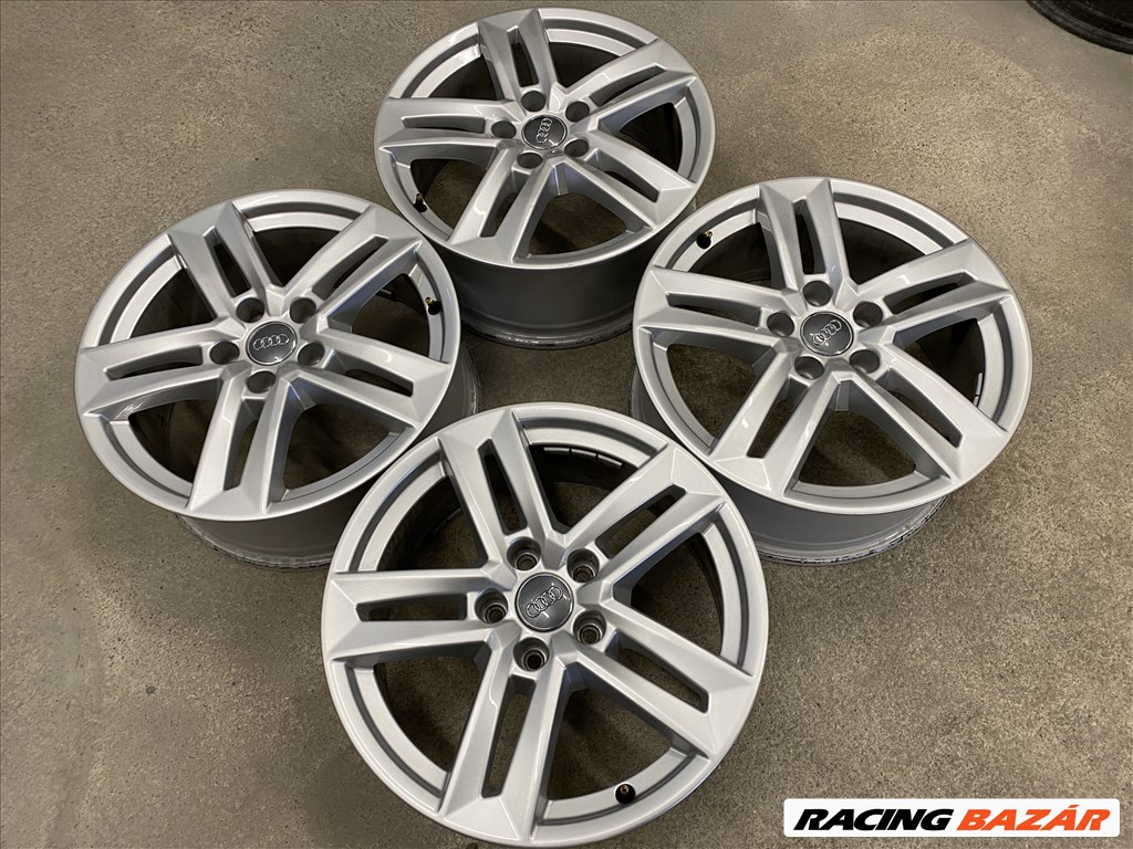  17" -es,5x112-es újszerű gyári Audi alufelni 3. kép