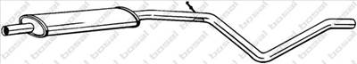 BOSAL 286-113 - középső kipufogó dob DACIA RENAULT