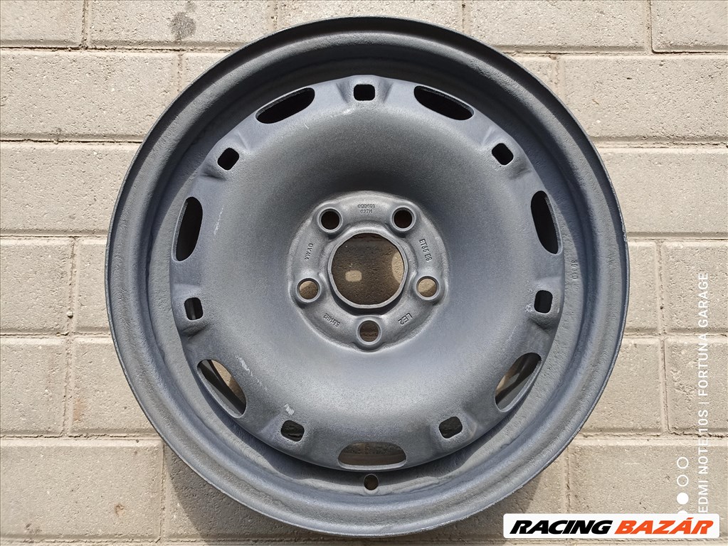 5x100 14" Volkswagen használt lemezfelni garnitúra (R467) 6. kép