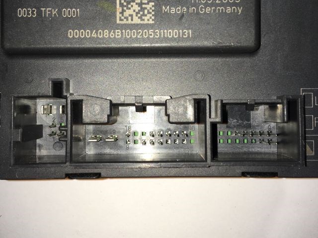 AUDI A6 C6 Bal hátsó Ajtó Vezérlőegység 4. kép