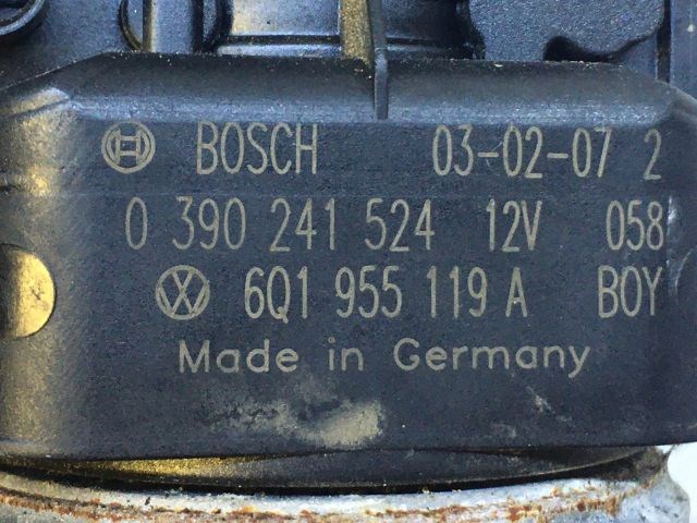 SKODA FABIA I (6Y2) Első Ablaktörlő Szerkezet Motorral 6. kép