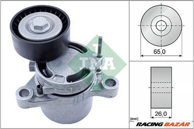 INA 534 0627 10 - hosszbordás szíj feszítőkar BMW