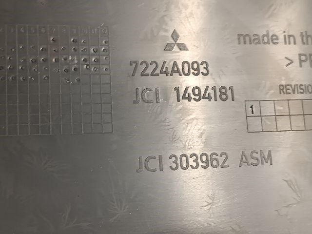 MITSUBISHI COLT VI (Z3_A, Z2_A) Csomagtérajtó Kárpit 3. kép