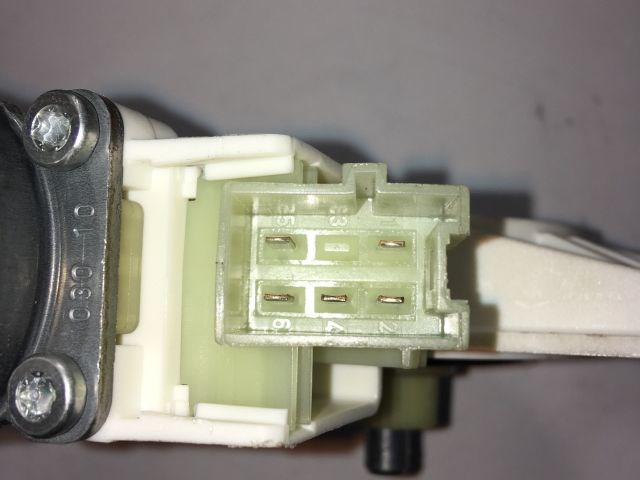 MERCEDES-BENZ C-CLASS (W204) Bal hátsó Ablakemelő Motor 5. kép