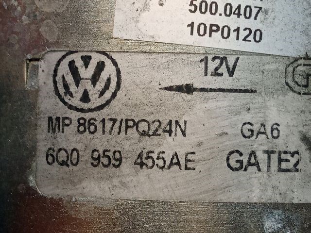 SKODA FABIA II Hűtőventilátor Motor 3. kép