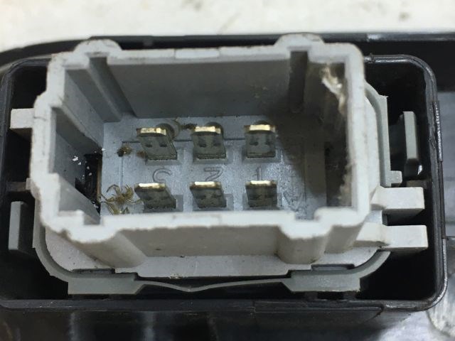 RENAULT SCÉNIC II Jobb első Ablakemelő Kapcsoló 3. kép