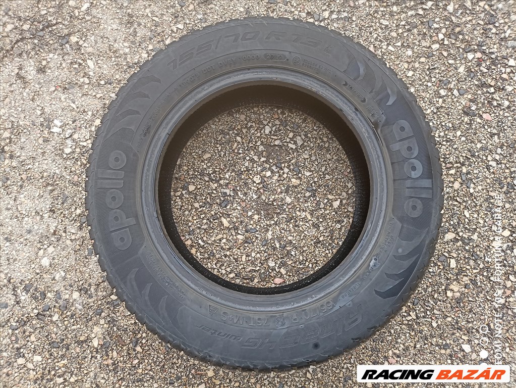 155/70 R13" Apollo használt téli gumik 3. kép