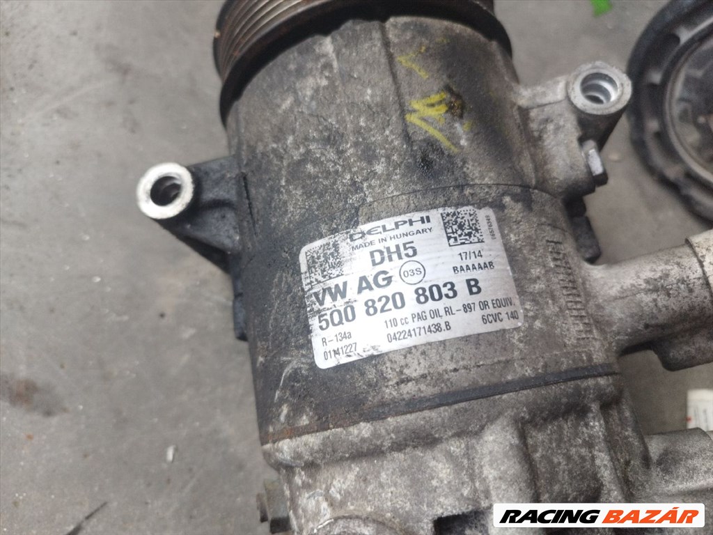 Volkswagen / Audi / Seat / Skoda klímakompresszor 5q0820803b 3. kép
