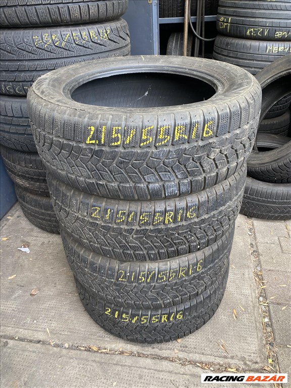  215/5516" újszerű Firestone WinterHawk 3  téli gumi 4db  1. kép