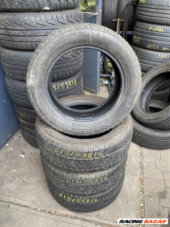  215/5516" újszerű Firestone WinterHawk 3  téli gumi 4db  2. kép