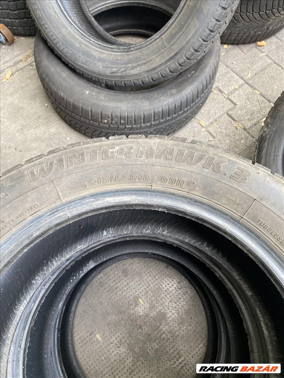  215/5516" újszerű Firestone WinterHawk 3  téli gumi 4db  5. kép
