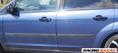 Ford Focus Mk2 bal első ajtó , bal hátsó ajtó kék 23