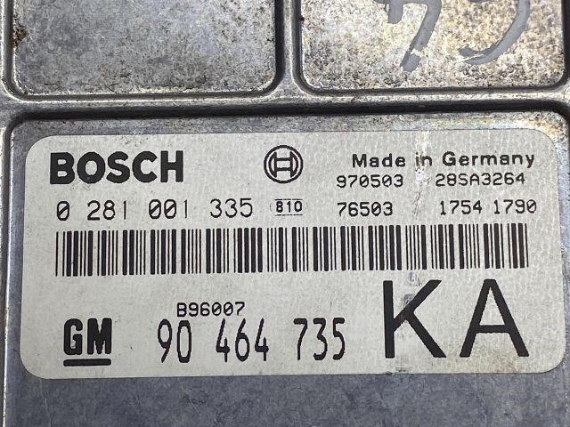 OPEL VECTRA B Motorvezérlő 3. kép