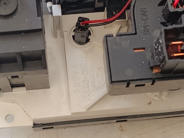 HYUNDAI SANTA FÉ I (SM) Fűtéskapcsoló (manuális klímás) 3. kép