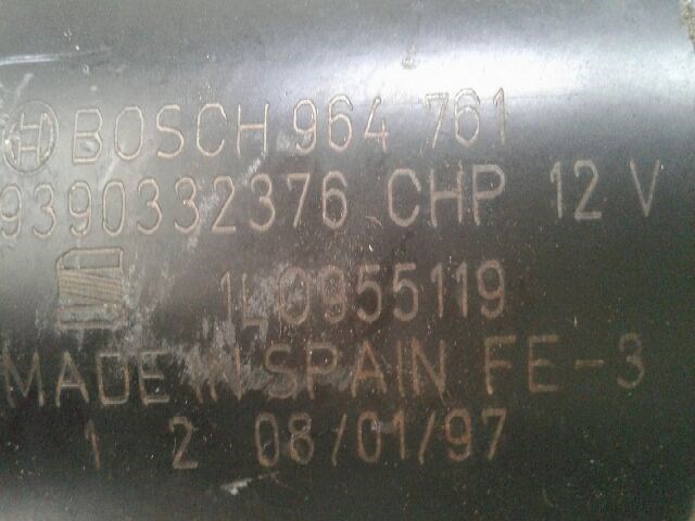 SEAT IBIZA II (6K1) Első Ablaktörlő Szerkezet Motorral 5. kép