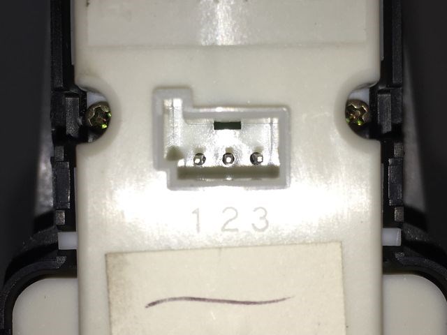 BMW 7 Bal hátsó Ablakemelő Kapcsoló 6. kép