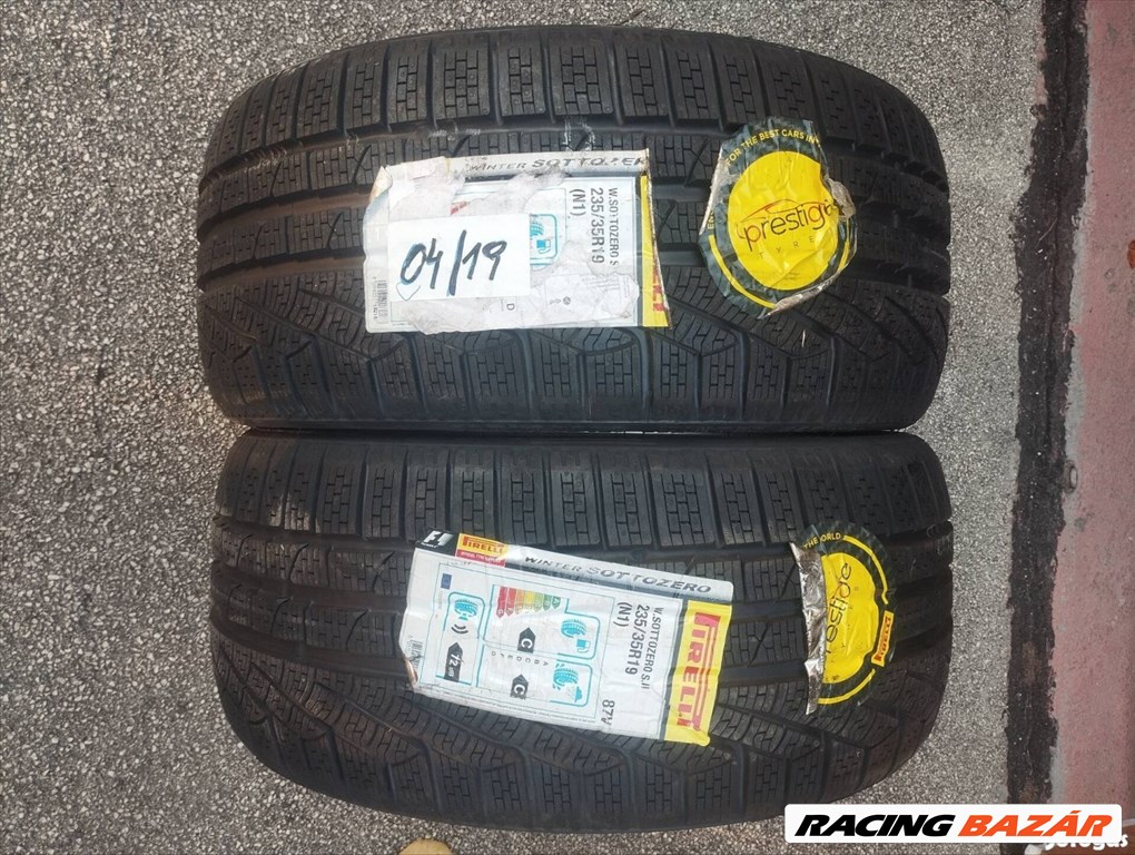 Új 2db Pirelli 235/35 19 téli gumi r19 " 4. kép