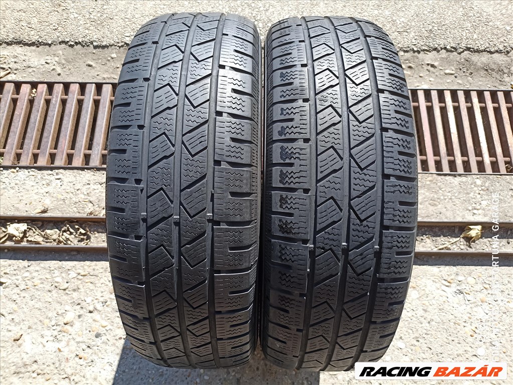 215/70 R15"C Laufenn használt téli teherautó gumik 1. kép