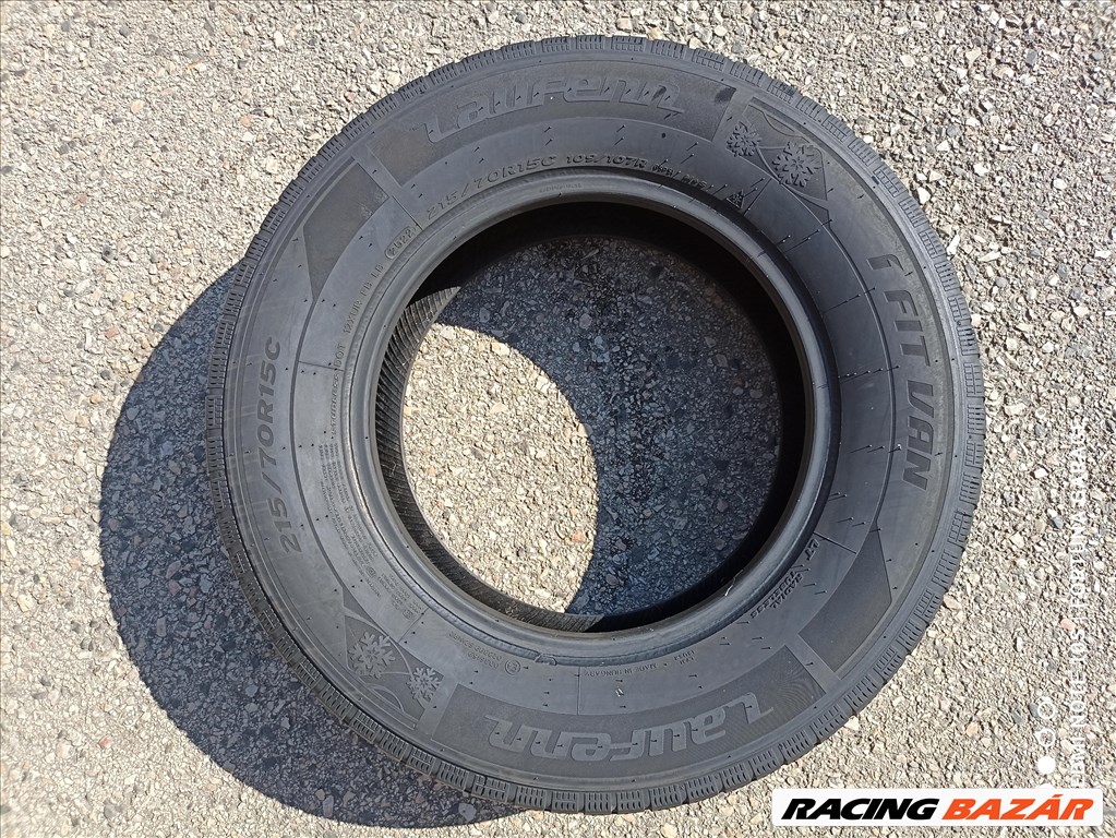 215/70 R15"C Laufenn használt téli teherautó gumik 3. kép