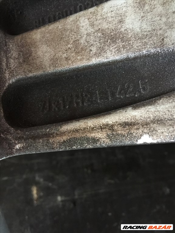 17" -es,5x112-es újszerű gyári Audi alufelni 4. kép