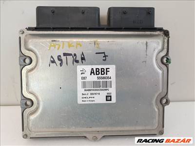 502969 Opel Astra J, 2011, Motorvezérlő, Ecu, 55579719, 55588354, Delphi.