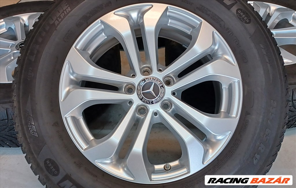  Mercedes W253 GLC 5x112 7,5x17 ET36 235/65 R17 téli gumikkal 4db 1. kép