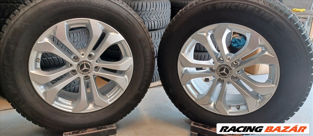  Mercedes W253 GLC 5x112 7,5x17 ET36 235/65 R17 téli gumikkal 4db 5. kép