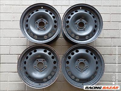 5x110 15" Opel használt acélfelni garnitúra (R455)
