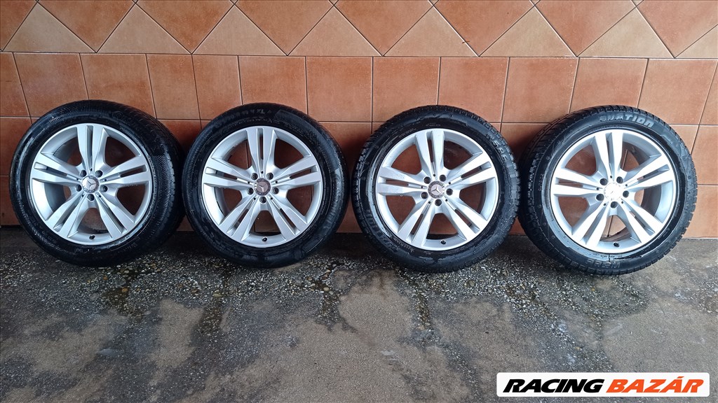 MERCEDES ML 19" ALUFELNI 5X112 TELI 255/50R19 GUMIVAL OLCSÒN!!! 1. kép