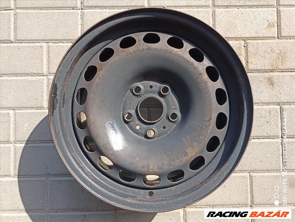 5x112 16" Volkswagen használt lemezfelni garnitúra (R479) 5. kép