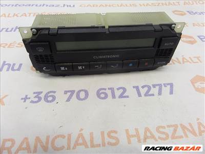 Skoda Octavia Eladó gyári, bontott digitális klíma fűtés panel, Kapcsoló 