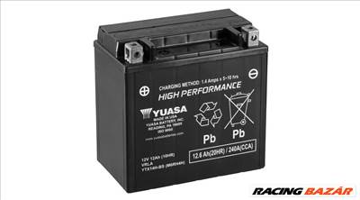 Yuasa YTX14H-BS 12V Akkumulátor 12,6Ah 240A Indítóáram Bal+
