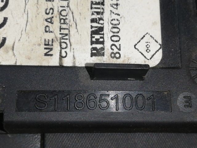 RENAULT MEGANE II (BM0/1_, CM0/1_) Gyújtáskapcsoló 5. kép