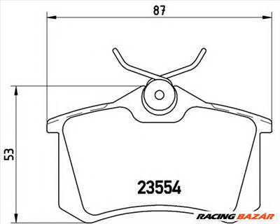 BREMBO P 68 024 - fékbetét CITROËN NISSAN OPEL RENAULT VAUXHALL