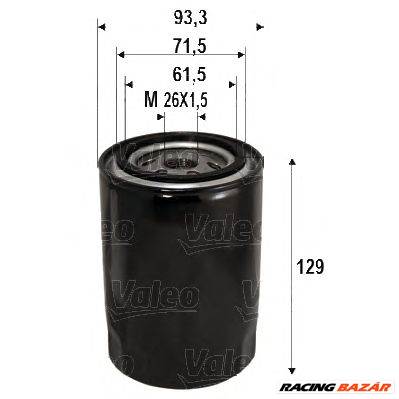 VALEO 586095 - olajszűrő HYUNDAI KIA