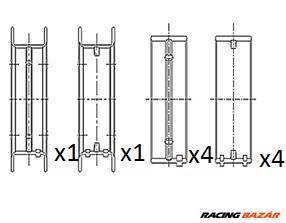 FAI AutoParts BM1040-STD - főtengelycsapágy BMW LAND ROVER MG ROVER