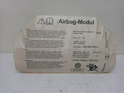 AUDI A8 Utasoldali Légzsák