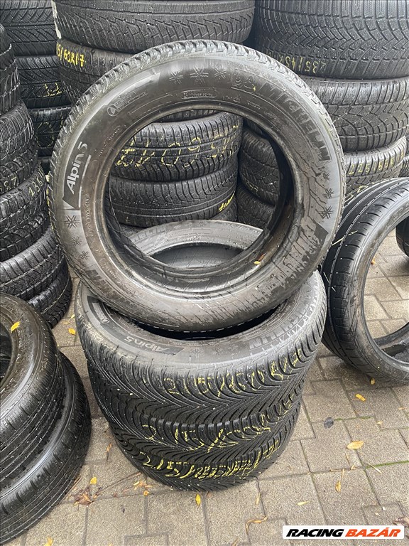  215/6017" újszerű Michelin Alpin 5 téli gumi 4db 2. kép