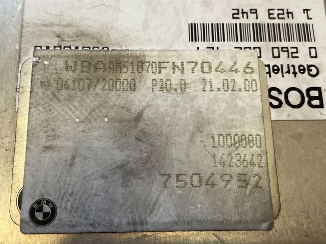 BMW 3 (E46) Motorvezérlő 5. kép